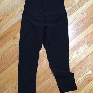 Lululemon Crop Align Leggings,  Basic, Black Sz 6